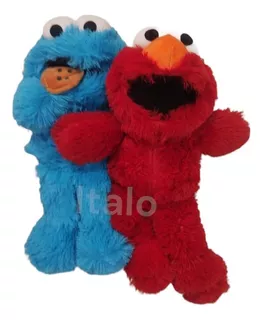 Elmo Y Come Galletas De Peluche