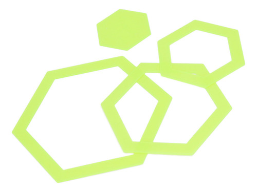 S Juego De Reglas Hexagonales Para Dibujar Ropa, 4 Piezas,