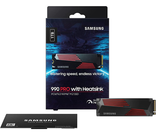 Disco Ssd M.2 Samsung 990 Pro 1tb Pcie 4.0 Mz-v9p1t0cw Negro