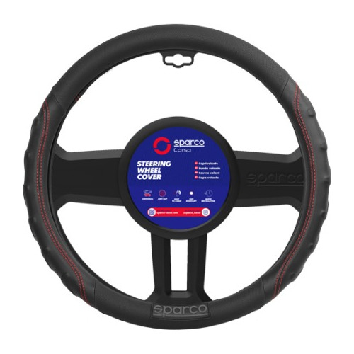 Funda Cubre Volante Forro De Timon Costura Sparco Sps102rd