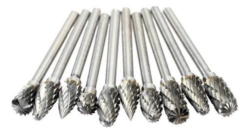 . 1 Fresa Rotativa De Carburo Yg8 De Acero De Tungsteno, 10