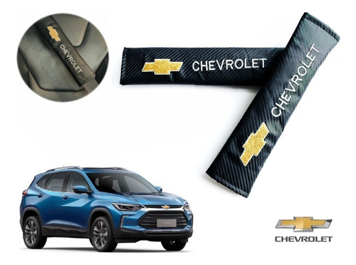 Par Almohadillas Cubre Cinturon Chevrolet Tracker 2020-2021