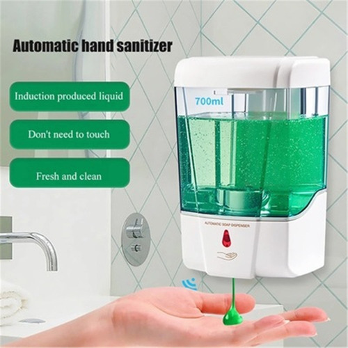 Imagen 6 de 10 de Dispensador Automático De Jabón Dispensador De Jabón De Gel