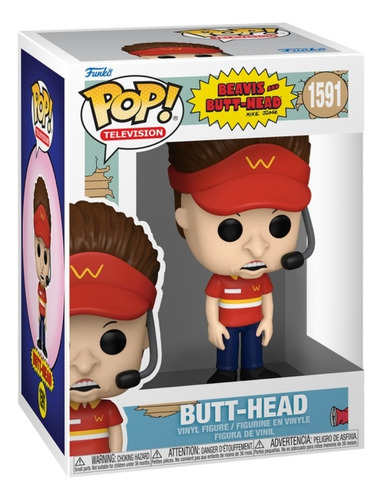 Boneco Funko Pop! Beavis E Butt-head Detonam - Butt-head