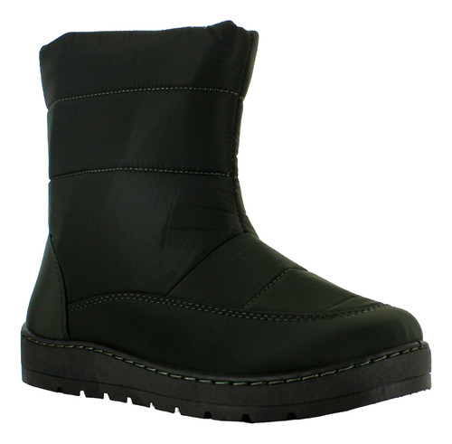 Furor Bota Invierno Esquimal Confort Textil Verde Mujer 8226