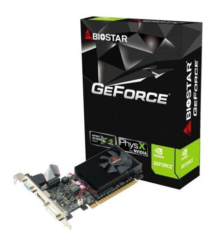 Tarjeta De Video Biostar Vga Geforce G210 Ddr3 1gb 64bit Vn2