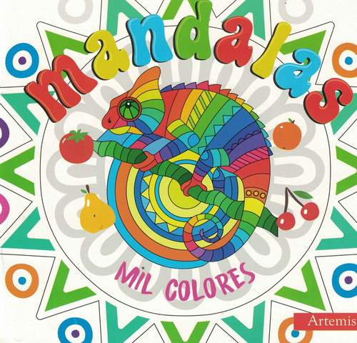 Mandalas Mil Colores Camaleon