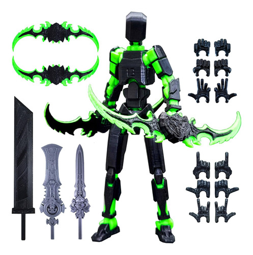Juego De Figuras De Acción T13, Figura De Acción Del Robot