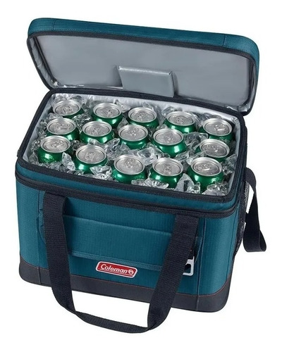 Bolso Térmico Coleman Soft Cooler 30 Latas 42 Hs Space Blue
