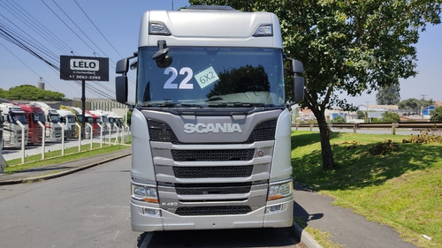 Imagem 2 de 15 de Scania Highline R450 Trucado 6x2 Ano 2022 Zero Km