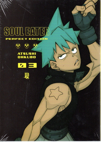 Soul Eater Perfect Edition Nº 03 - Em Português - Editora Jbc - Formato 15 X 21 - Capa Mole - Bonellihq Cx472 J23