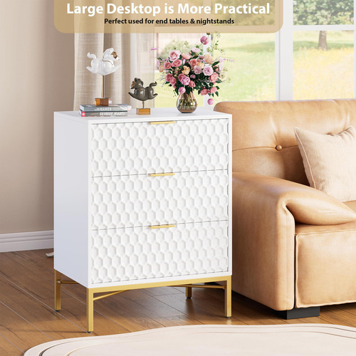 Cómoda De 3 Cajones Para Dormitorio Cómoda Simplemente