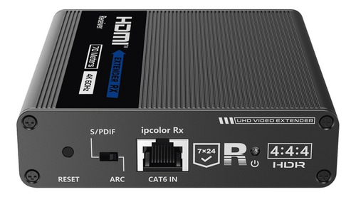 Receptor Hd Hdmi 4k/60hz Ir Distancia 70 Mts Latencia Cero