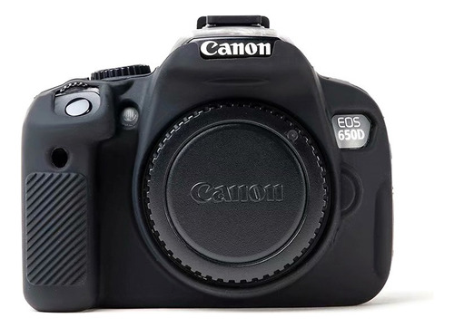 Funda De Cámara De Silicona Suave Para Canon Eos Rebel T3i