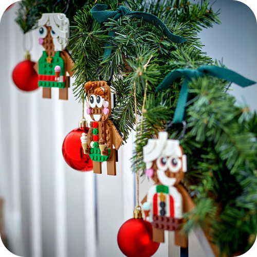 Set Lego Adornos De Pan De Gingerbread Ornaments 40642 190