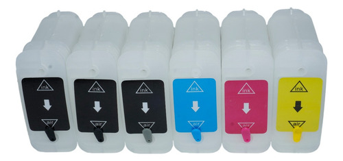 Cartuchos Tinta Rellenable Compatible Hp 72 T610 T1100 T1120