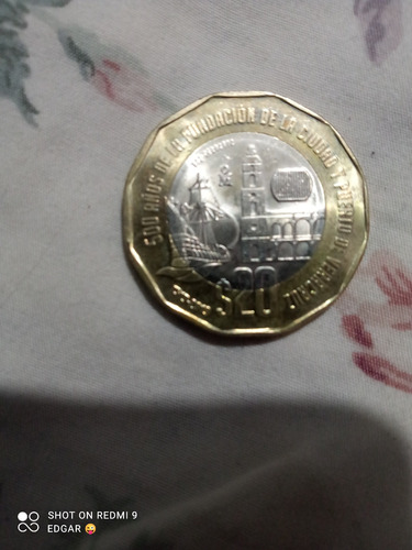 Vendo Moneda De Los 500años De La Ciudad Y Puerto De Veracr