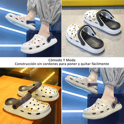 Sandalias Zapatos De Playa Clog Unisex Para Mujer Hombre