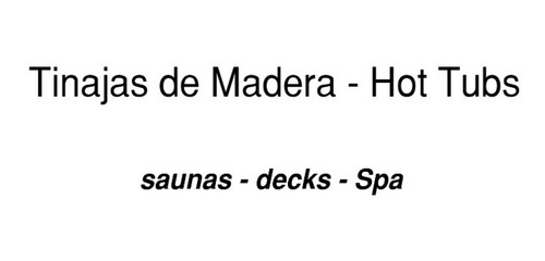 Tinajas De Madera Patagonia Hot Tubs