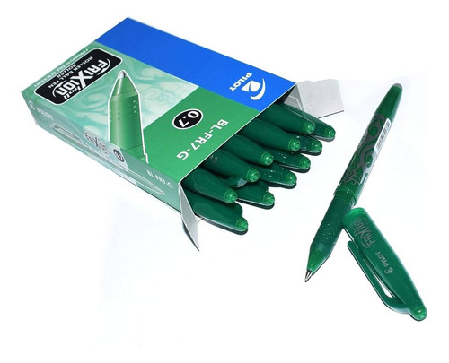 Boligrafo Borrable Pilot Frixion Verde Caja X 12 Unidades