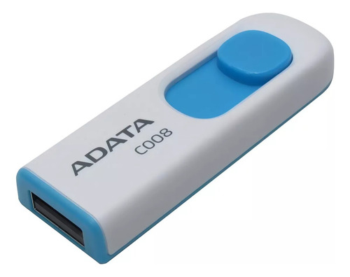 Adata C008 Pendrive 16gb Con Usb 2.0 Blanco/azul