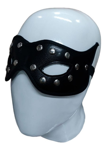 Antifaz De Cuero En Color Negro - Sexshop Ofertas