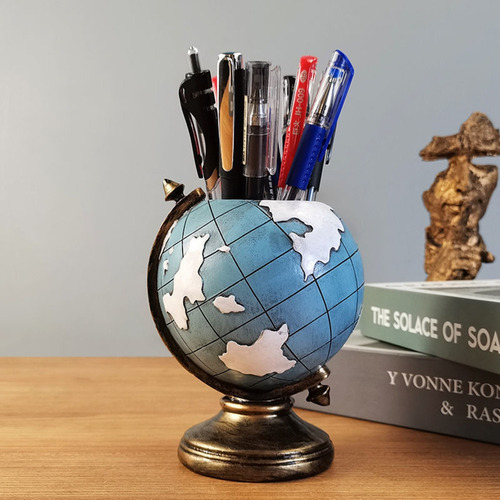 Portalápices Decorativo Con Forma De Bolígrafo Vintage Con F