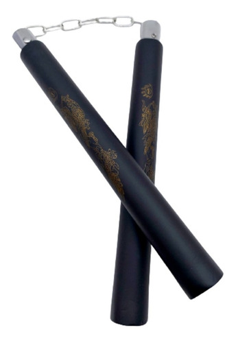 Bastão Com Rolamento Tchaco Nunchaku Kung Fu Menor Preço