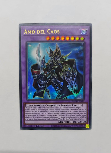 Master Of Chaos Ultra Yugioh (Usado)