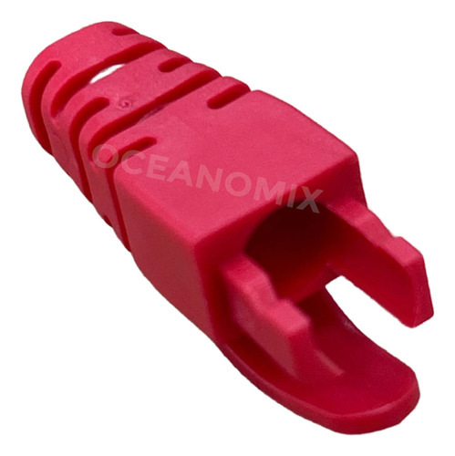 20 Unid Capa Snap In Para Rj45 Boot Cat5e/cat6 Vermelho