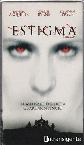 Estigma - Patricia Arquette (stigmata Pelicula 1999 Vhs) 