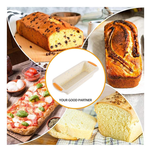 Molde De Pan, Molde De Panadería De Silicona De 3 Paquetes,