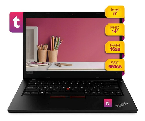 Imagen 1 de 10 de Notebook Lenovo Thinkpad 14p Intel I7 Ssd 960gb 16gb Win10
