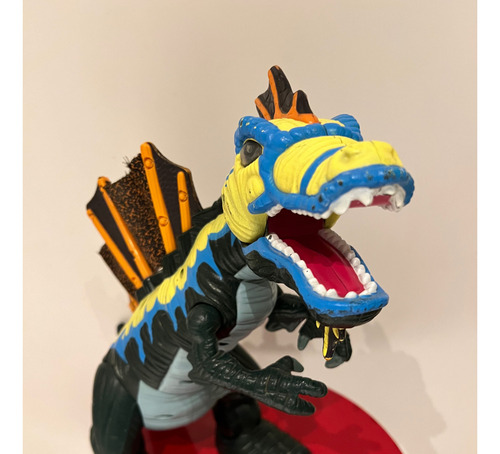 Mega Spinosaurio Fisher-price Mattel Con Sonido Y Movimiento (Usado)
