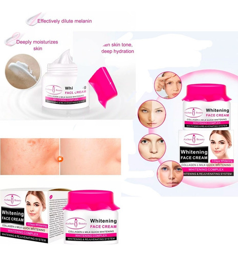 Imagen 1 de 6 de Aichun Crema Facial Remueve Manchas Oscura Aclaradora