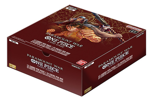 One Piece Tcg Paramount War Booster Box Op-02 Ingles Op2