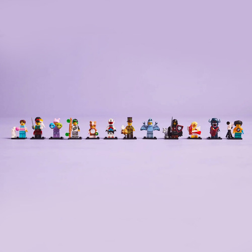 Série 27 de minifiguras LEGO® (pacote com 6) 66795; pacote múltiplo de bonecos surpresa colecionáveis