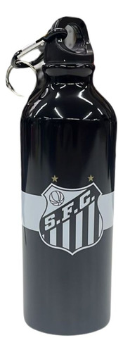 Garrafa De Alumínio 500 Ml Time Santos Original Licenciada