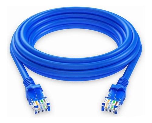 Cable Red Utp Rj45 20 Mts Metros Categoria 5 