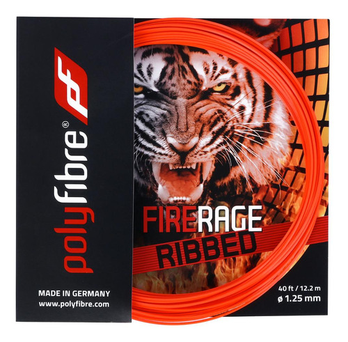 Corda Polyfibre Fire Rage Ribbed 17l 1.25mm Individual