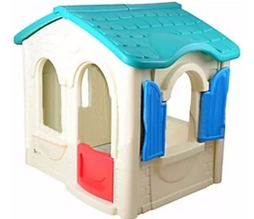 Imagen 3 de 10 de Casa Casita Soleada Rotoys Infantil Plastico Int/ext +1 Año