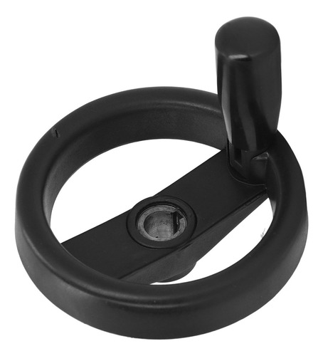 Lathe Handwheel 125mm Od 12mm Bore Foldable Handle Plastic