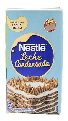 Leche Condensada Nestle Original Sin Tacc Libre Gluten 395gr
