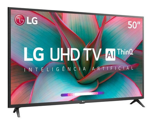 Imagem 2 de 5 de Smart Tv Ultra Hd Led 50 LG, 4k, 3 Hdmi, 2 Usb, Wi-fi - 50un