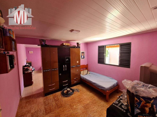 Imagem 8 de 16 de Linda Chácara Com 02 Dormitórios, Piscina, Espaço Gourmet, Bairro Povoado À Venda, 500 M² Por R$ 250.000 - Rural - Socorro/sp - Ch0921