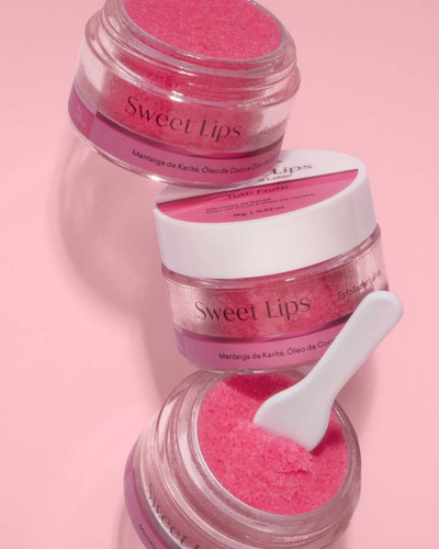 Kit Sweet Lips Esfoliante Labial + Gloss Labial Tulipia