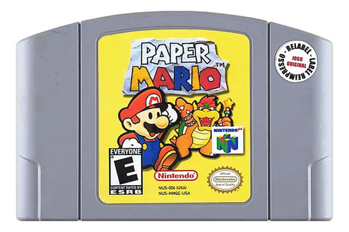 Paper Mario Original Nintendo 64 N64