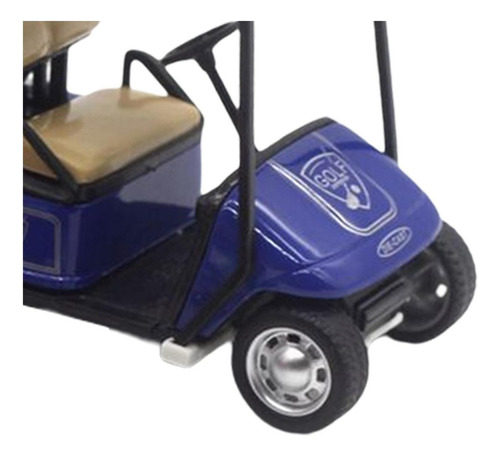 4 Uds Carrito De Golf Vehículos Juguete Aleación Push And
