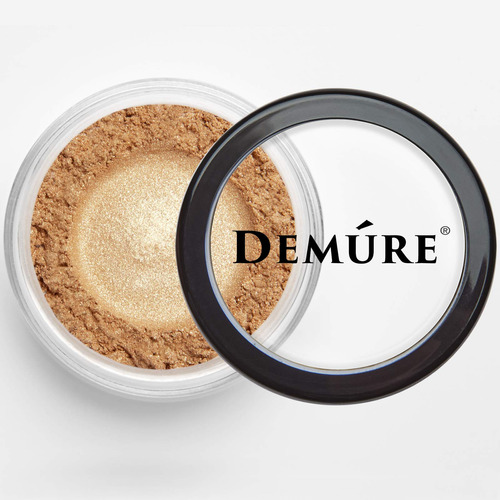 Demure Mineral Make Up - Sombra De Ojos (brillo Dorado), Som