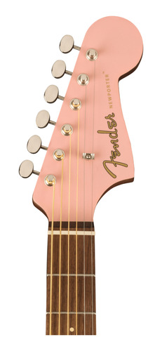 Violão Fender Newporter Player Walnut Shell Pink 0970743056